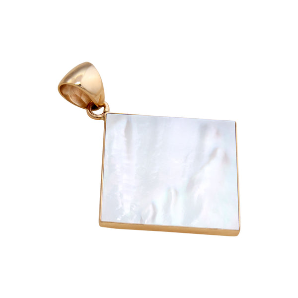 Charles Albert Alchemia Mother Of Pearl Rhombus Pendant Alchemia Pendants