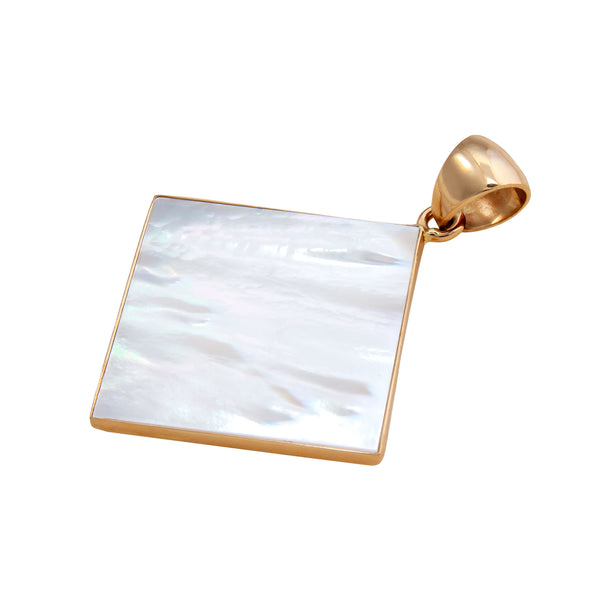 Charles Albert Alchemia Mother Of Pearl Rhombus Pendant Alchemia Pendants