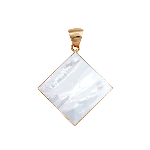 charles albert Alchemia Mother of Pearl Rhombus Pendant Alchemia Pendants