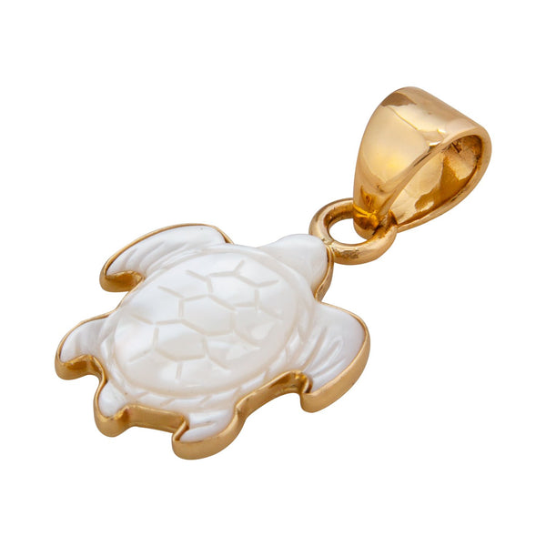 Charles Albert Alchemia Mother Of Pearl Sea Turtle Pendant Alchemia Pendants