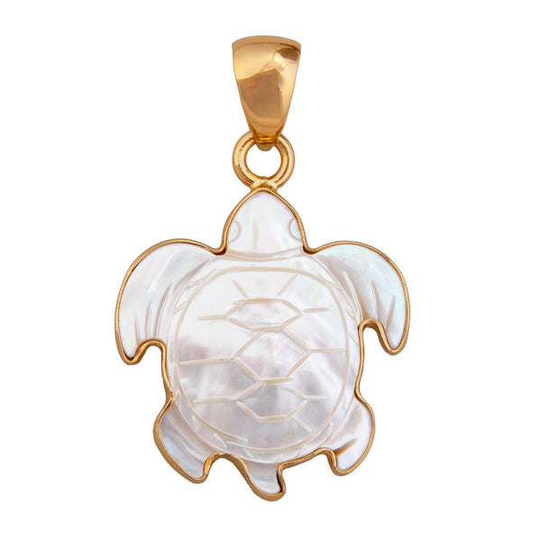 Charles Albert Alchemia Mother Of Pearl Sea Turtle Pendant Alchemia Pendants