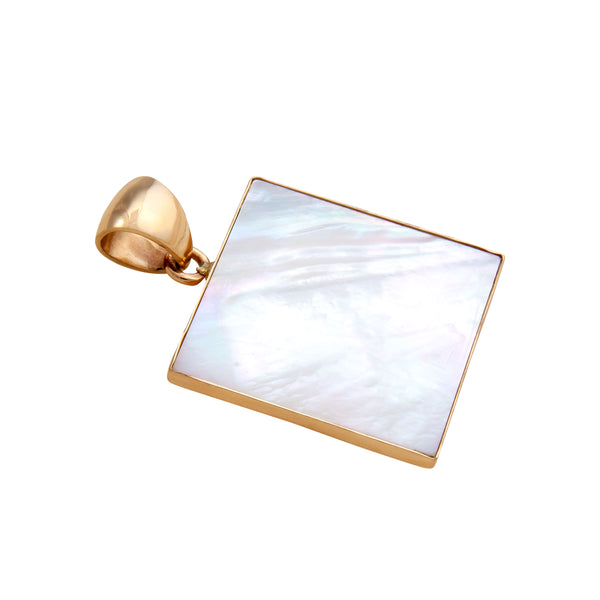 Charles Albert Alchemia Mother Of Pearl Square Pendant Alchemia Pendants