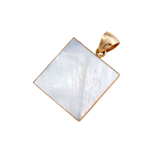 Charles Albert Alchemia Mother Of Pearl Square Pendant Alchemia Pendants