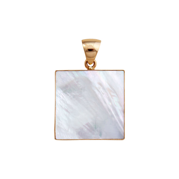 charles albert Alchemia Mother of Pearl Square Pendant Alchemia Pendants