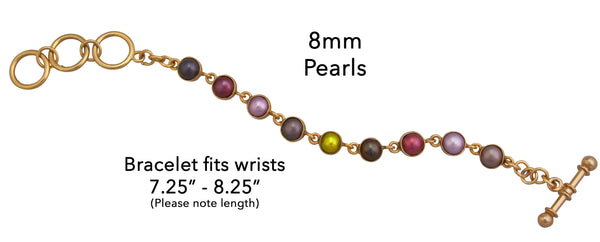 Charles Albert Alchemia Multi Colored Pearl Bracelet Alchemia Bracelets + Cuffs