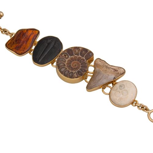 Charles Albert Alchemia Multi-Fossil Bracelet Alchemia Bracelets + Cuffs