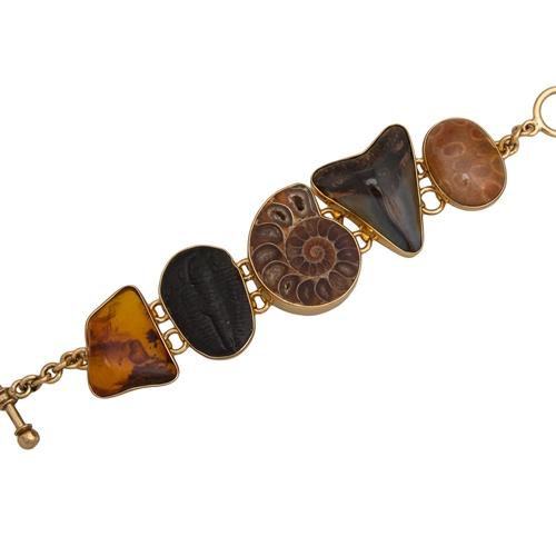 Charles Albert Alchemia Multi-Fossil Bracelet Alchemia Bracelets + Cuffs