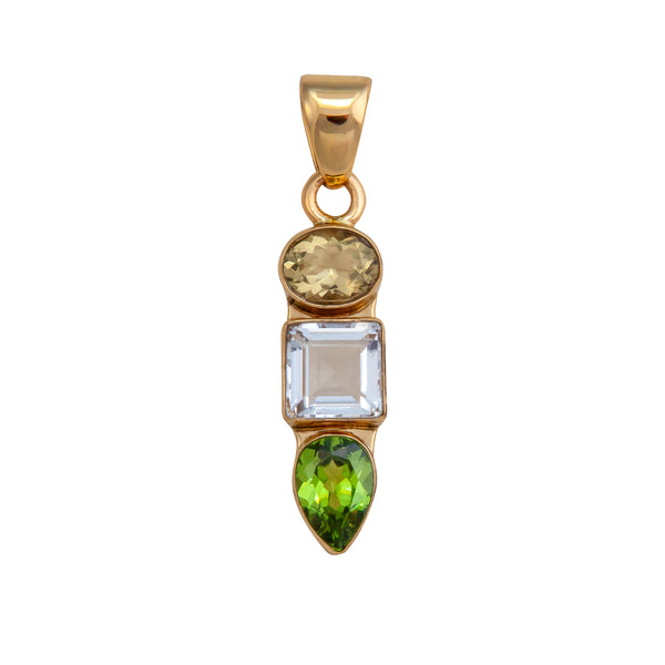 charles albert Alchemia Multi-Gemstone Pendant Alchemia Pendants