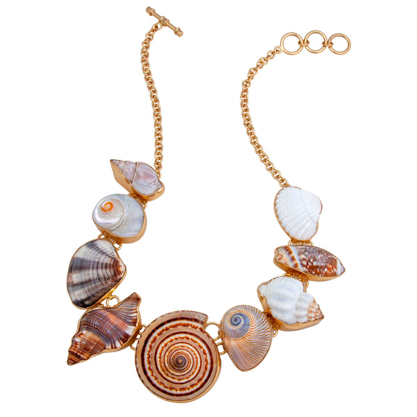Charles Albert Alchemia Multi-Shell Necklace Alchemia Necklaces