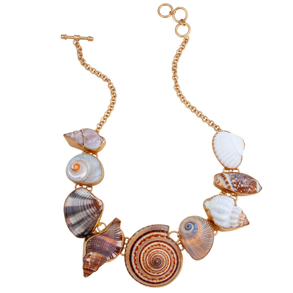 Charles Albert Alchemia Multi-Shell Necklace Alchemia Necklaces