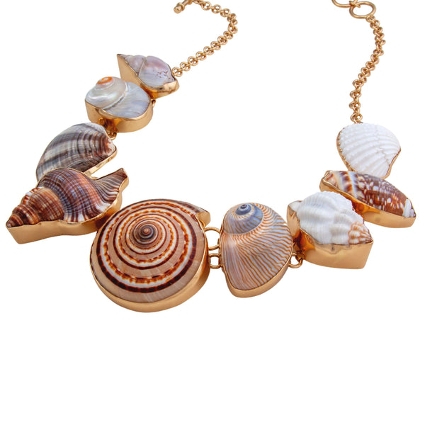 Charles Albert Alchemia Multi-Shell Necklace Alchemia Necklaces