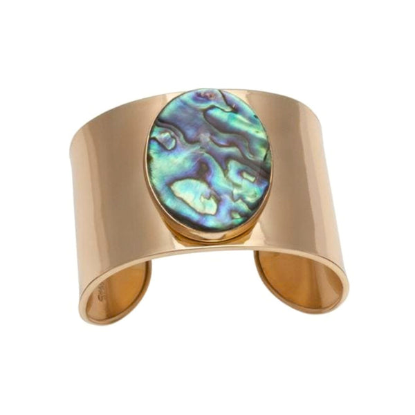 charles albert Alchemia Natural Abalone Cuff Alchemia Bracelets + Cuffs