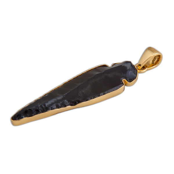Charles Albert Alchemia Obsidian Arrowhead Pendant Alchemia Pendants