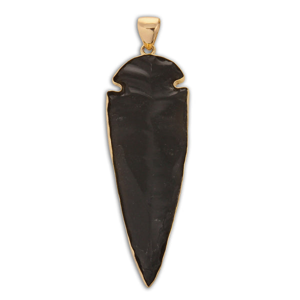 charles albert Alchemia Obsidian Arrowhead Pendant Alchemia Pendants