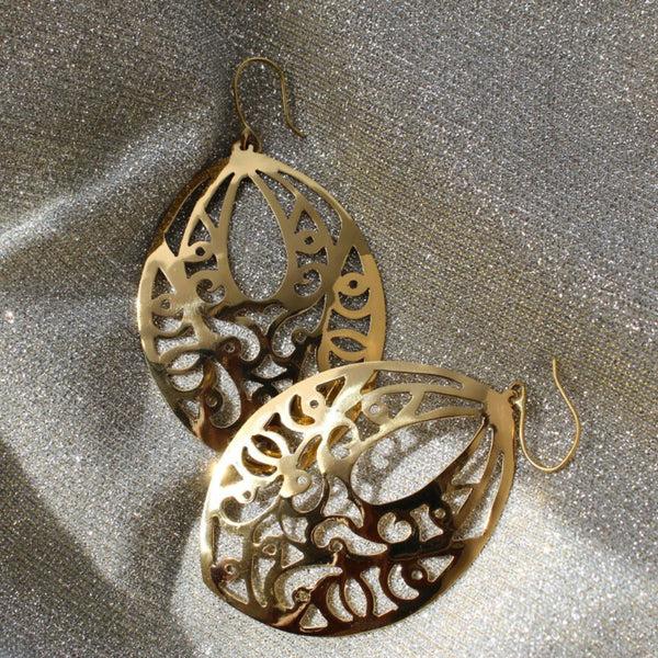 Charles Albert Alchemia Patterned Earrings Alchemia Earrings