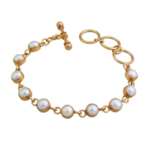 Charles Albert Alchemia Pearl Bracelet Alchemia Bracelets + Cuffs