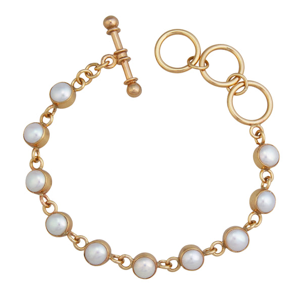 charles albert Alchemia Pearl Bracelet Alchemia Bracelets + Cuffs
