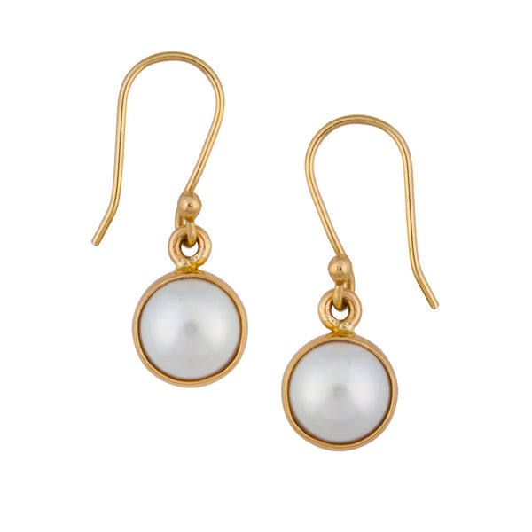 charles albert Alchemia Pearl Drop Earrings Alchemia Earrings