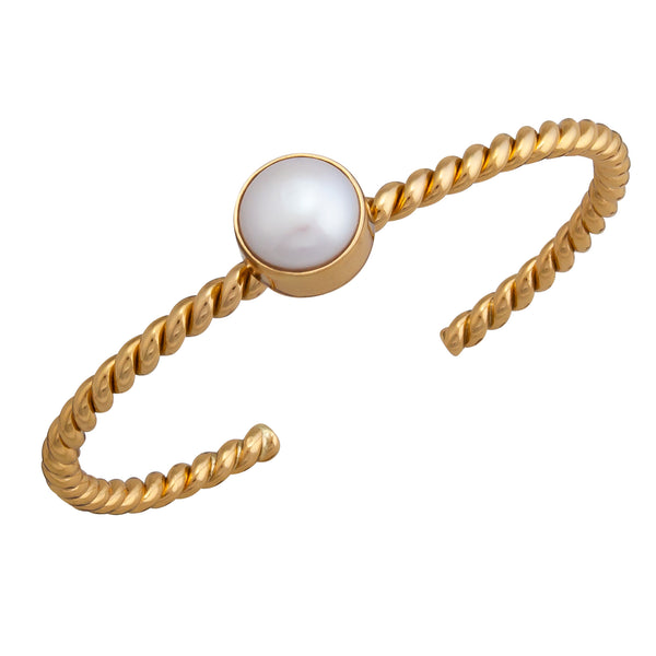 Charles Albert Alchemia Pearl Rope Mini Cuff Alchemia Bracelets + Cuffs