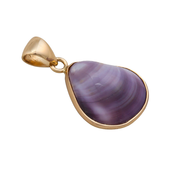 Charles Albert Alchemia Purple Clam Shell Pendant Alchemia Pendants