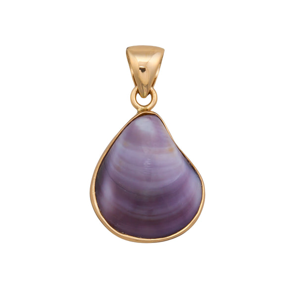 charles albert Alchemia Purple Clam Shell Pendant Alchemia Pendants