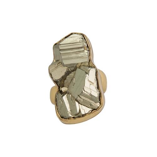 charles albert Alchemia Pyrite Adjustable Ring Alchemia Rings