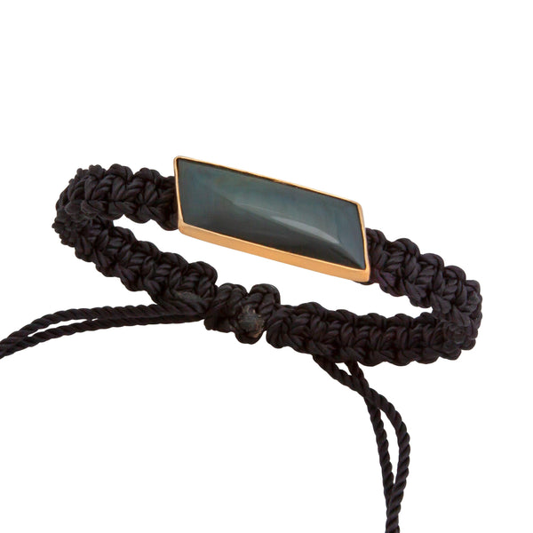 charles albert Alchemia Rainbow Obsidian Adjustable Woven Bracelet 30% Off - Discontinued Items