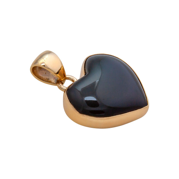 Charles Albert Alchemia Rainbow Obsidian Heart Pendant Alchemia Pendants