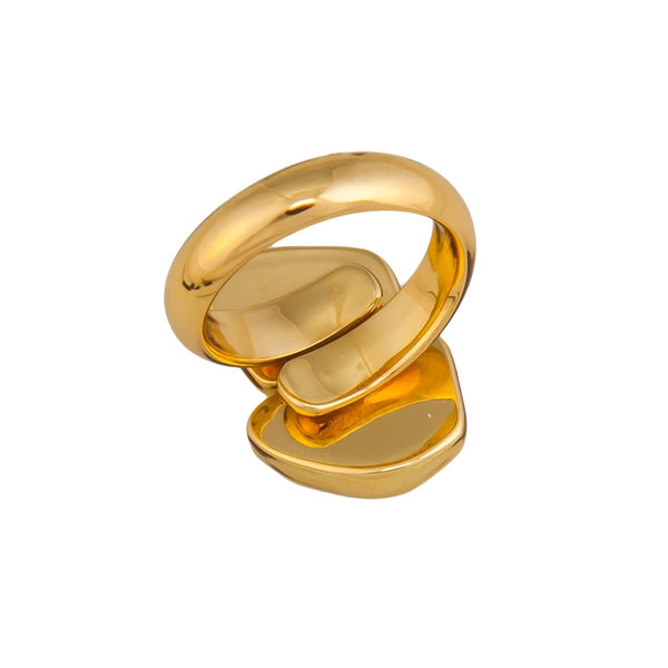 Charles Albert Alchemia Recycled Glass Bypass Adjustable Ring Alchemia Rings