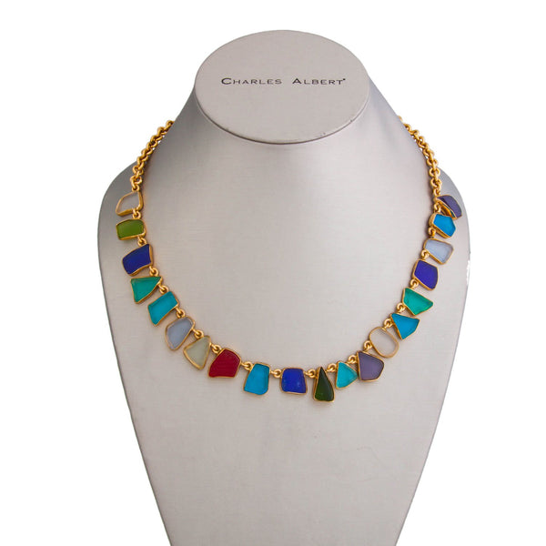 Charles Albert Alchemia Recycled Glass Necklace Alchemia Necklaces