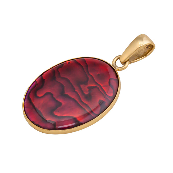 Charles Albert Alchemia Red Abalone Pendant Alchemia Pendants