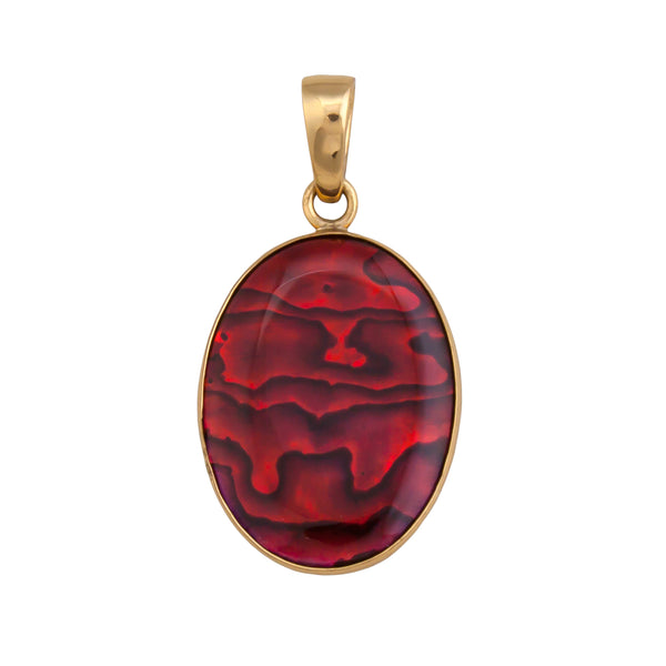 charles albert Alchemia Red Abalone Pendant Alchemia Pendants