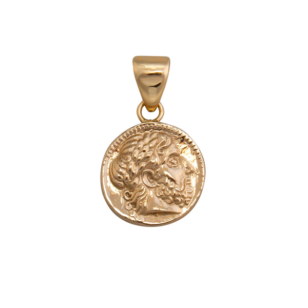 charles albert Alchemia Replica Greek Coin Reversible Pendant Alchemia Pendants