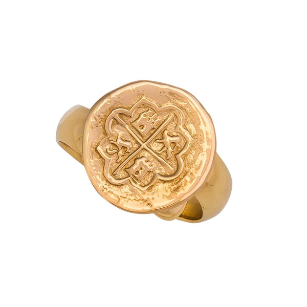 Charles Albert Alchemia Replica Spanish Coin Adjustable Ring Alchemia Rings