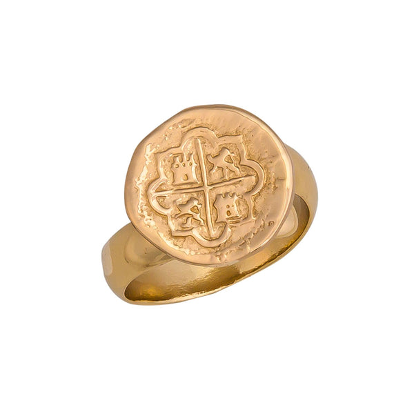 charles albert Alchemia Replica Spanish Coin Adjustable Ring Alchemia Rings