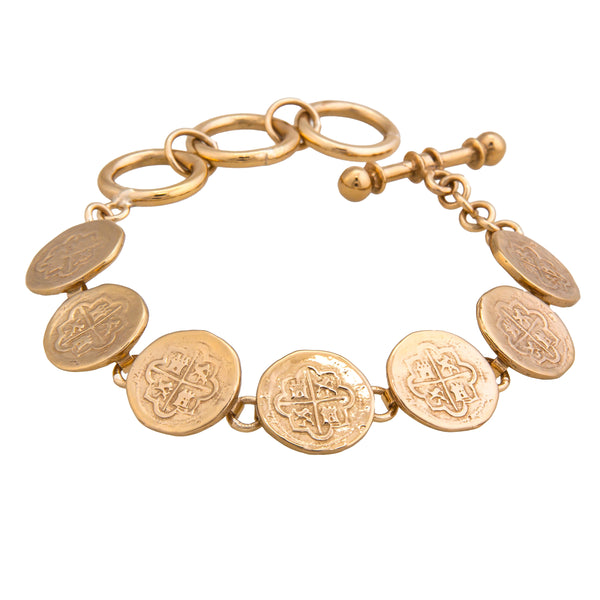 Charles Albert Alchemia Replica Spanish Coin Bracelet Alchemia Bracelets + Cuffs