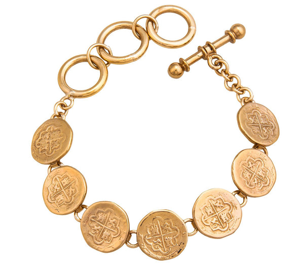 charles albert Alchemia Replica Spanish Coin Bracelet Alchemia Bracelets + Cuffs