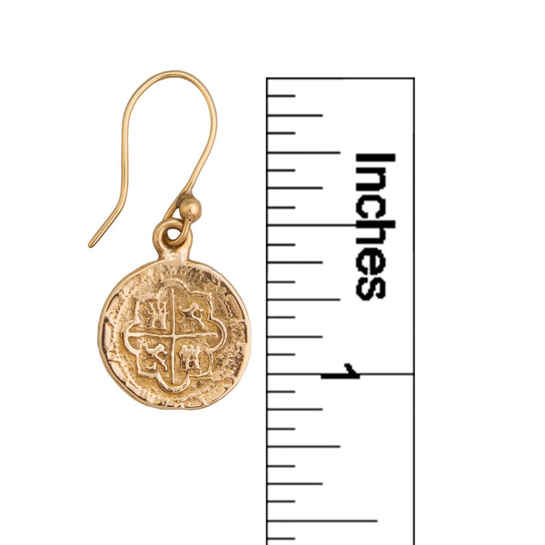 Charles Albert Alchemia Replica Spanish Coin Drop Earrings Alchemia Earrings
