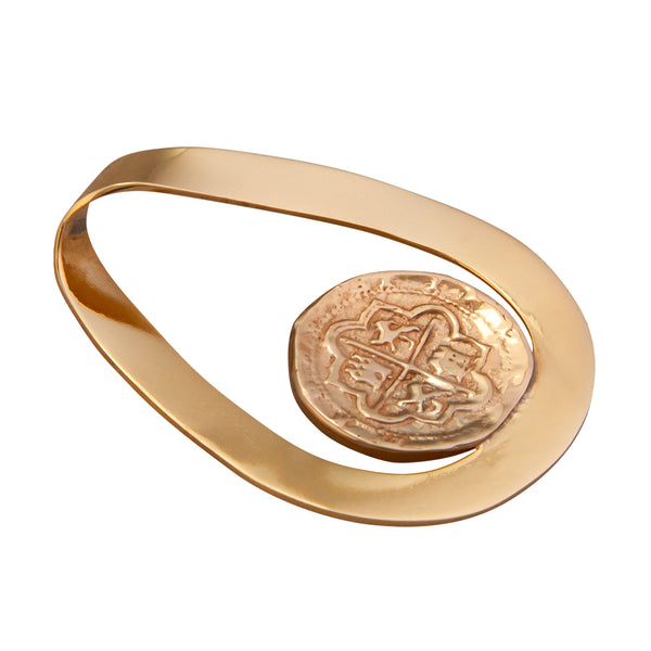 Charles Albert Alchemia Replica Spanish Coin Pendant With Twist Bale Alchemia Pendants