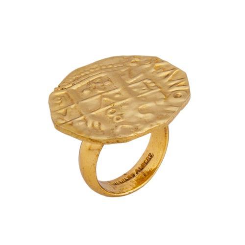 charles albert Alchemia Replica Treasure Coin Adjustable Ring Alchemia Rings
