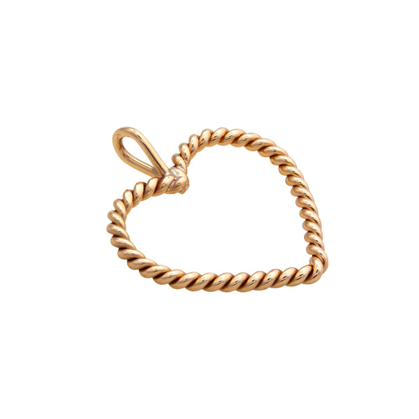 Charles Albert Alchemia Rope Heart Pendant Alchemia Pendants