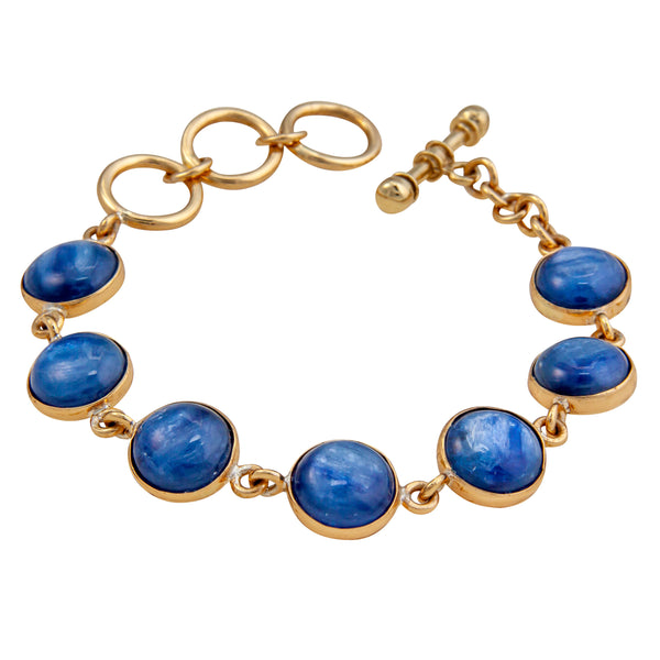 Charles Albert Alchemia Round Kyanite Bracelet Alchemia Bracelets + Cuffs