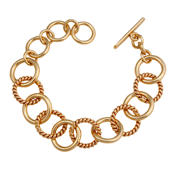 charles albert Alchemia Round Link Bracelet Alchemia Bracelets + Cuffs