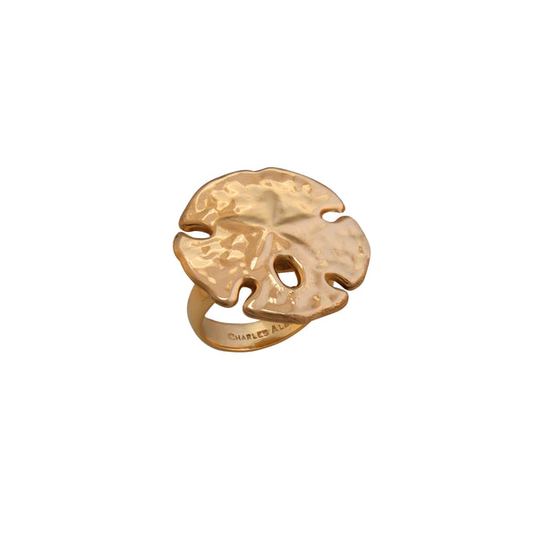 Charles Albert Alchemia Sand Dollar Adjustable Ring Alchemia Rings