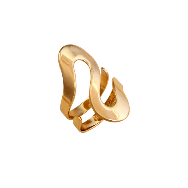 Charles Albert Alchemia Serpentine High Polish Adjustable Ring Alchemia Rings