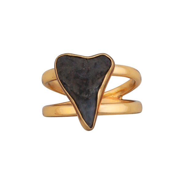 Charles Albert Alchemia Shark Tooth Adjustable Cuff Ring Alchemia Rings