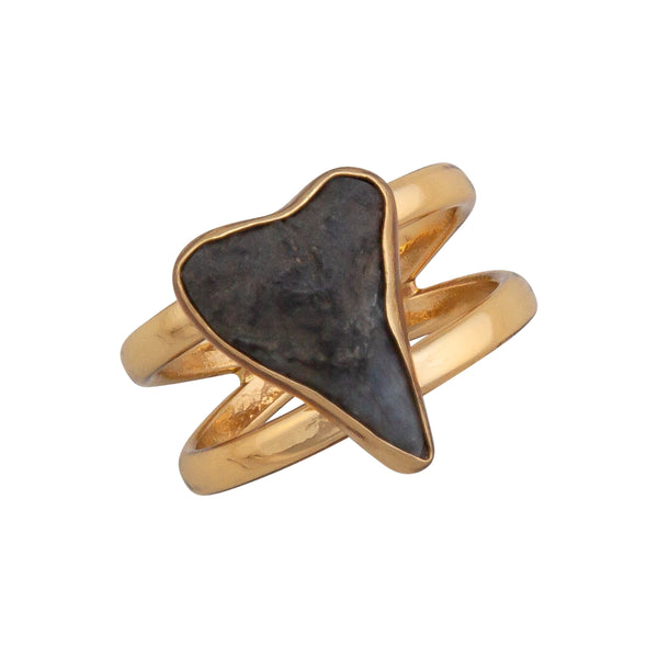 Charles Albert Alchemia Shark Tooth Adjustable Cuff Ring Alchemia Rings