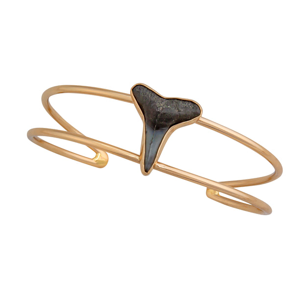 charles albert Alchemia Shark Tooth Double Band Mini Cuff Alchemia Bracelets + Cuffs