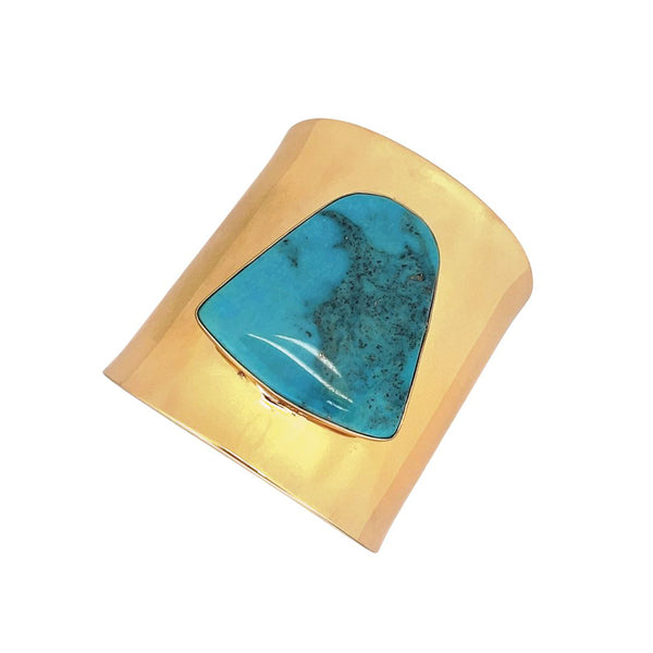 Charles Albert Alchemia Sleeping Beauty Turquoise Solid Cuff Alchemia Bracelets + Cuffs