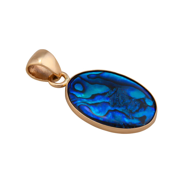 Charles Albert Alchemia Small Blue Abalone Pendant Alchemia Pendants